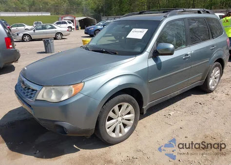 2011 Subaru Forester 2.5X Premium from USA, damaged, VIN JF2SHBDC3BH709562